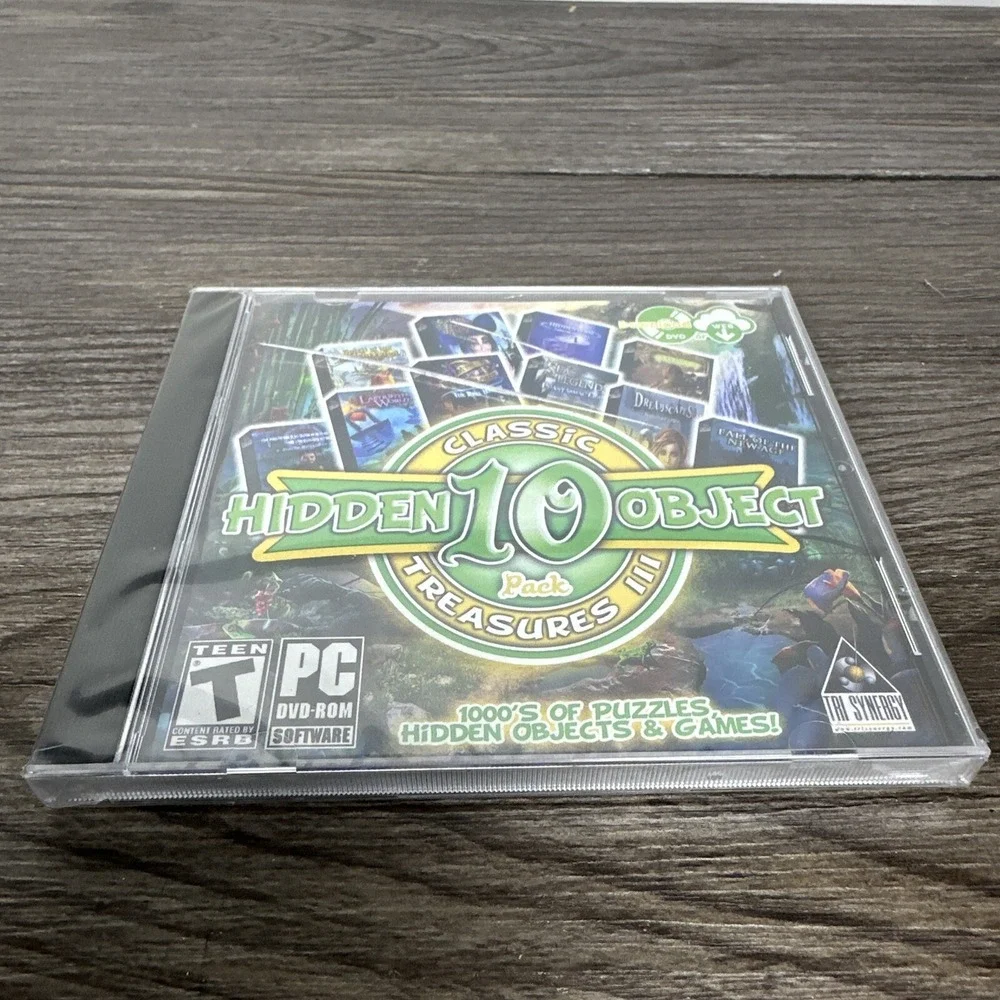 Classic Treasures III ‎ Hidden Object 10 Pack PC Game